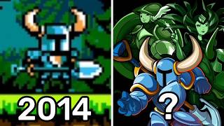 Evolution of Shovel Knight Games 2014 [upl. by Moureaux]