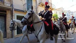 Banda dei Carabinieri a cavallo a Pratola Peligna [upl. by Reichert498]