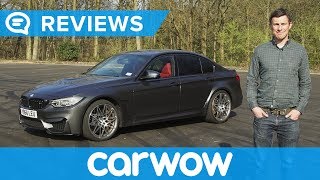 BMW M3 Competition Package 2018 review  Mat Watson Reviews [upl. by Noxas]