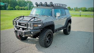 Davis AutoSports TOYOTA FJ CRUISER  CUSTOM LAMBORGHINI PAINT AND MORE [upl. by Yedok]