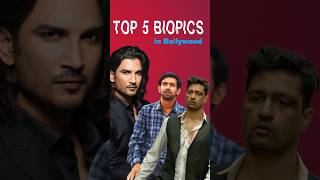 Top 5 BIOPICS 😍 film movie cinema ssr vickykaushal 12thfail trending viralshorts bollywood [upl. by Sheldon]