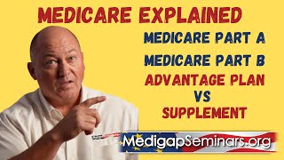 MedicareExplained Parts A amp B Advantage vs Supplement [upl. by Laemaj]