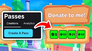 How To Make Gamepass In Pls Donate  Full Guide [upl. by Gaskin784]