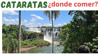 ¿Donde COMER en Cataratas del Iguazú👉Gourmet✅ Restaurant Aqua [upl. by Felita]