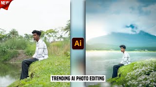 Instagram Trending Background Change Photo Editing  Ai Background Change [upl. by Ful56]