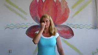 Anuloma Viloma  Yoga breathing exercice Pranayama [upl. by Anaujd]