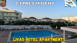 Livas Hotel Apartments Pernera Cyprus  2024 Hotel Tour [upl. by Staley]