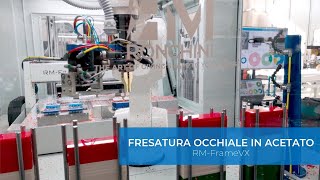 Acetate glasses milling  FrameVX [upl. by Daphna469]