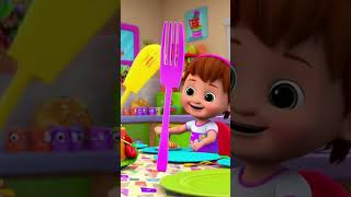 Dinner Time Rhyme  Nursery Rhyme  Toddler singalongfun cocomelon [upl. by Nerin453]