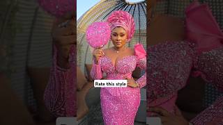 Cute Traditional wedding attire for bride or asoebistyles [upl. by Nauqes]