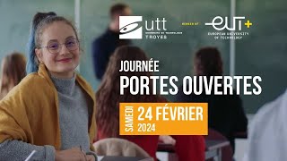 Journée Portes Ouvertes UTT 2024 [upl. by Bevash]