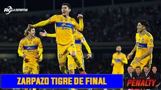 Tigres da cátedra en CU  Penalty [upl. by Oznofla]