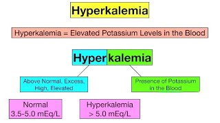 Hyperkalemia  High potassium level treatment  Potassium and Dialysis [upl. by Torray]