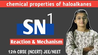 SN1 reaction mechanismCBSE 12th [upl. by Nahsyar784]