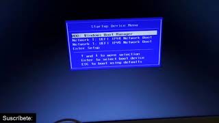 Desactivar UEFI Lenovo C260 [upl. by Blunt]