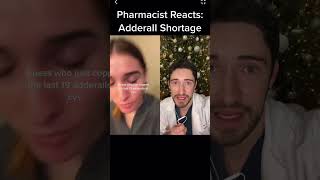 ADDERALL SHORTAGE causing shorted prescriptions pharmacy pharmacist pharmacytechnician adderall [upl. by Emiaj717]