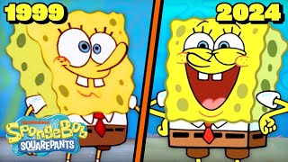 SpongeBob Characters  Then vs Now 🎥  52 Minute Compilation  SpongeBobOfficial [upl. by Efron824]