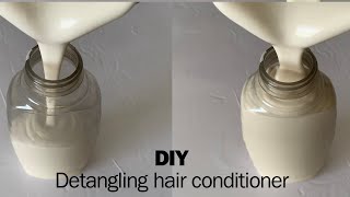 DIY Detangling LeaveIn Conditioner using Ambunu herb [upl. by Hurwit]