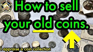 How to sell your old coins I appraise a coin collection [upl. by Ree]