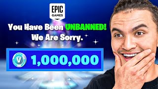 Epic UNBANNED My 10000 OG Fortnite Account [upl. by Fulcher]