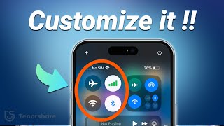 🤯 Customize iOS 18 Control Center  Add WiFi Bluetooth AirDrop Cellular Toggle in 1 Minutes [upl. by Belle]