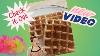 Belgische Waffeln vegan HighCarb  LowFat [upl. by Formica920]