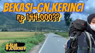 PERTAMA KALI SOLO BACKPACKING LINTAS SUMATRA  GUNUNG KERINCI LOW BUDGET ALIAJOURNEY [upl. by Alemrac]