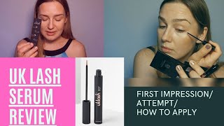 UK lash SERUM REVIEW  HOW TO APPLY  REVIEW  LASH CARE [upl. by Fuld]