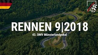 RELIVE Neunter Lauf zur VLN Langstreckenmeisterschaft Nürburgring [upl. by Aubert]