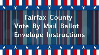 How to Fill Out Your Vote by Mail Return Envelope [upl. by Wettam377]