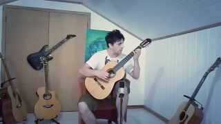 Castlevania Vampire Killer on Acoustic Guitar by GuitarGamer Fabio Lima [upl. by Jakob]