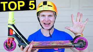 TOP 5 BEGINNER SCOOTER TRICKS [upl. by Eekaz]