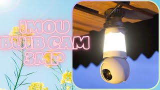 Camera IP iMOU Bulb Cam E27  iMOU IPCS6DP3M0WEB [upl. by Salbu]