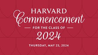 Harvard Commencement 2024 [upl. by Daron318]