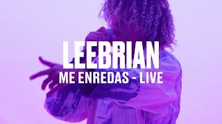 Leebrian  quotMe Enredasquot Live  Vevo DSCVR [upl. by Aihsela]