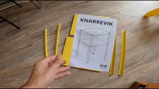 IKEA table chevet KNARREVIK [upl. by Pasia455]