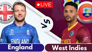 Live England VS West Indies 1st ODI Match  ENG vs WI Live  Ball By Ball Score Update [upl. by Afra]