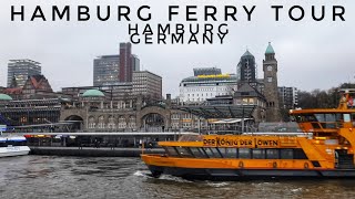 Hamburg Ferry Tour I Hamburg I Germany [upl. by Eerac691]