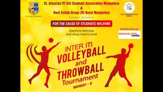 ST ALOYSIOUS ITI OLD STUDENTS amp REAL ESTATE GROUP PRESENTS  INTER ITI VOLLEYBALL TOURNAMENT [upl. by Anitnamaid7]