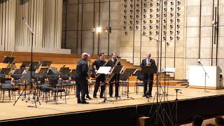 Fritz Kreisler Liebesfreud  Rudy Wiedoeft SaxOPhun  Final Concert Saxophobia Bratislava 2019 [upl. by Anselme802]