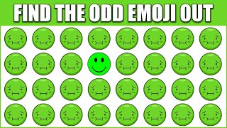 HOW GOOD ARE YOUR EYES 148 l Find The Odd Emoji Out l Emoji Puzzle Quiz [upl. by Delanie]