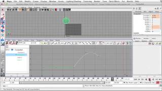 Principles Of Animation In Maya  Anticipation [upl. by Vanda]