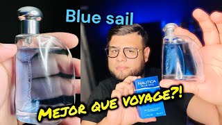 Nautica Blue Sail  ¿Mejor que Nautica Voyage perfumes reseña [upl. by Hughett497]