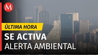 Activan contingencia ambiental en zona Metropolitana del Valle de México [upl. by Wesa75]