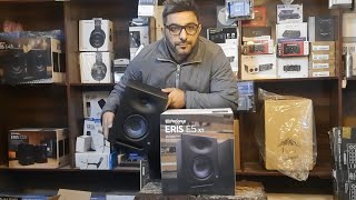 Presonus Eris E5 XT Active Studio Monitors Product Overview  Mux Sound [upl. by Nanaek464]