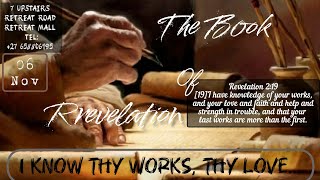 M T Thyatira Church Age Rev 2  19 I know your works your love Part 1 061124 [upl. by Enra]