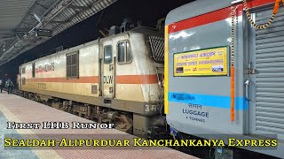 FIRST LHB RUN of 13149 KANCHANKANYA Express with Brand New LHB Coaches  Indian Railways [upl. by Sremlahc]