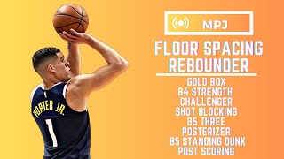 BEST 610 FLOOR SPACING REBOUNDER BUILD ON NBA 2K24 NEXT GEN [upl. by Sindee]