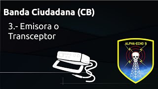 Banda Ciudadana 3 Emisora Transceptor [upl. by Arndt]