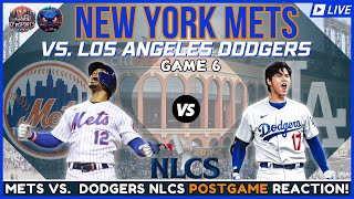 Mets vs Dodgers NLCS Postgame  Mets Eliminated As Magic Runs Out  New York Mets  MLB Playoffs [upl. by Elime]